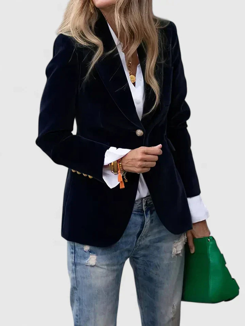 Fiadh | Heritage Velvet Blazer