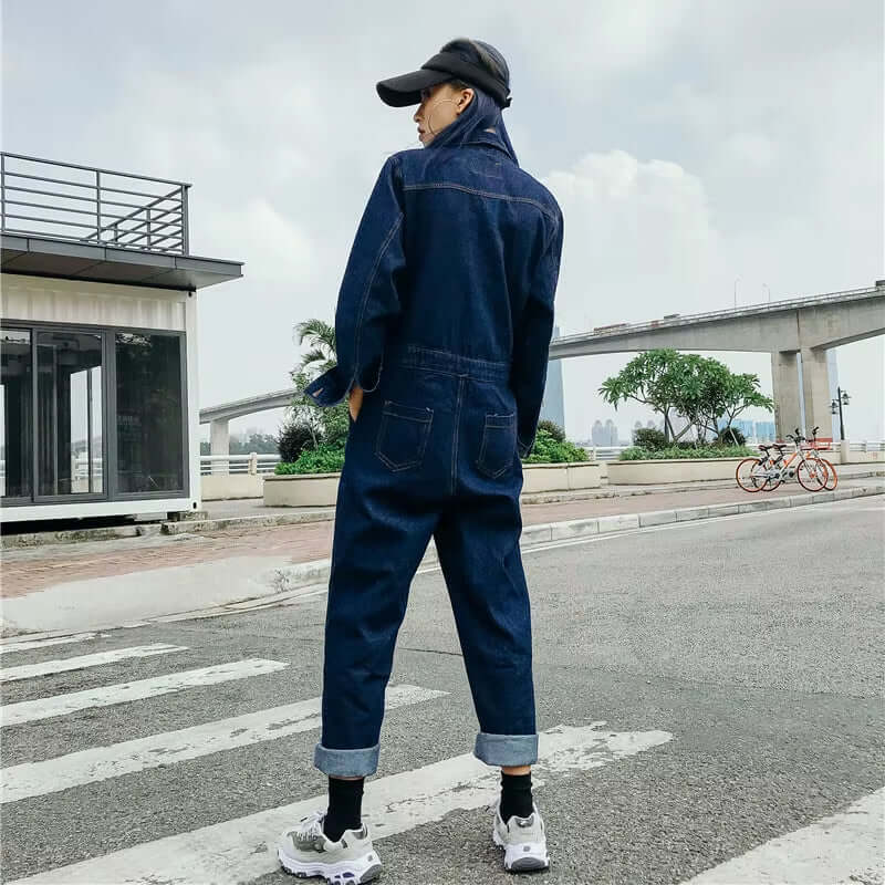 Denim Jeans Jumpsuit for Women