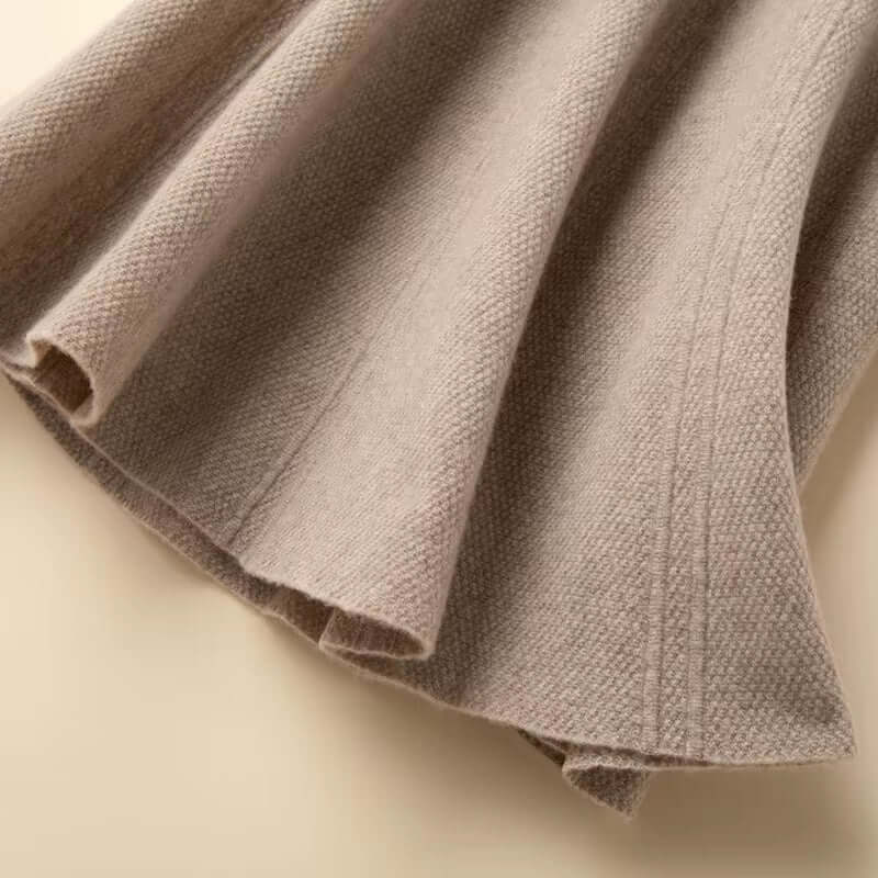 100 Pure Wool Skirt Women Autumn Winter