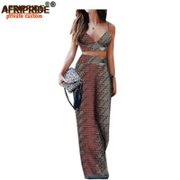 African print 2 piece set for women