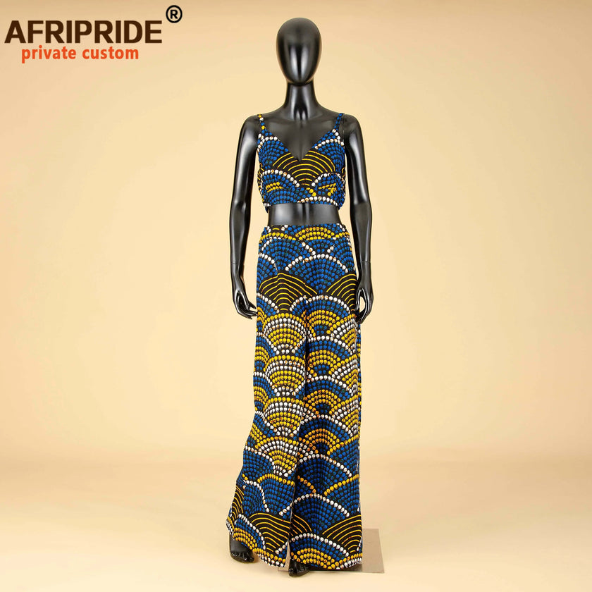 African print 2 piece set for women