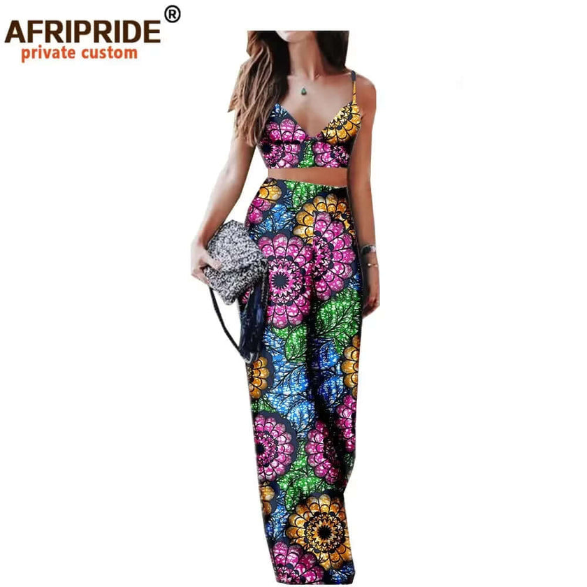 African print 2 piece set for women