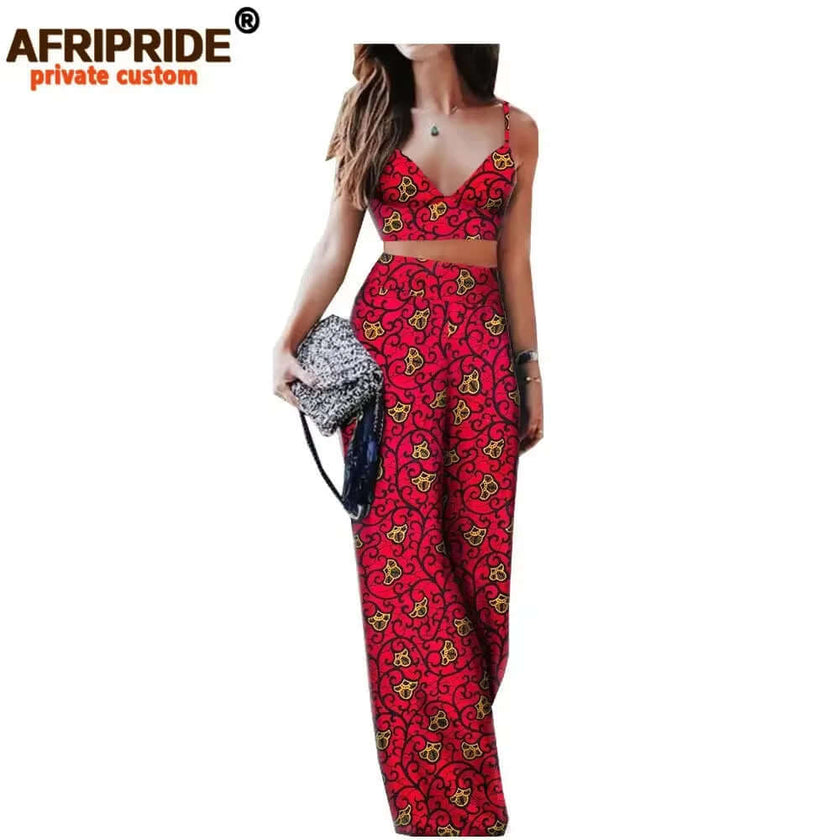 African print 2 piece set for women