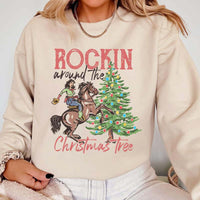 cowgirl Christmas sweatshirt
