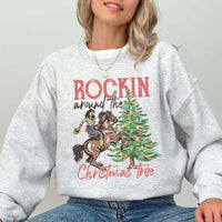 cowgirl Christmas sweatshirt